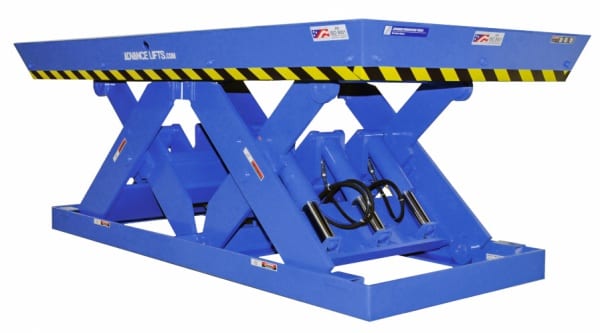 Double Long Scissor Lift Table OPT