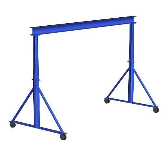 Gorbel Adjustable Height Gantry Crane