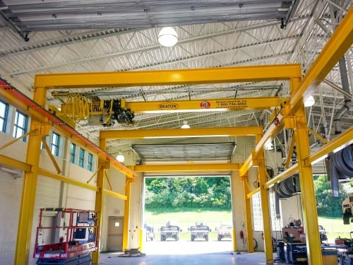 Overhead Cranes for the Military