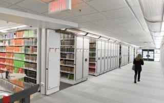 College Library Mobile Shelving System