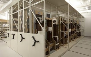 Harvard Fogg Museum Archival Mobile High Density Storage