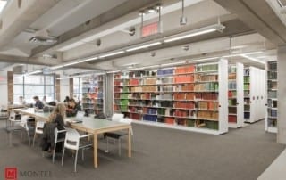 University Mobile Library Shelving