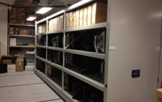 VA Medical Center Mobile Shelving 