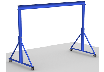 Adjustable Height Gantry Crane